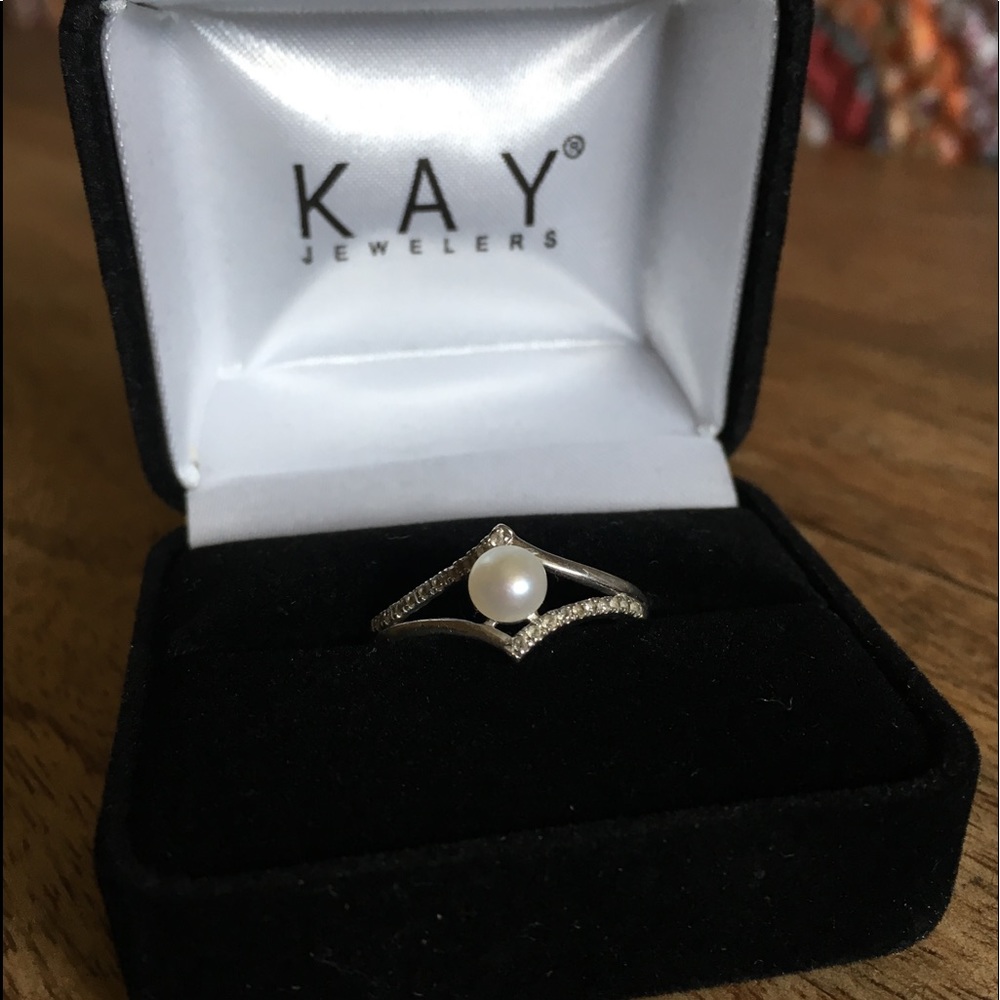 Kay Jewelers Pearl Ring